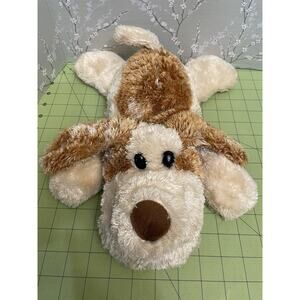 Aurora Dog Hand Puppet Plush Doll Soft Toy Movable Mouth Floppy 14" Puppy Lovey